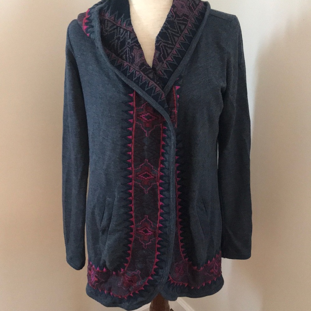Lucky brand hooded cardigan